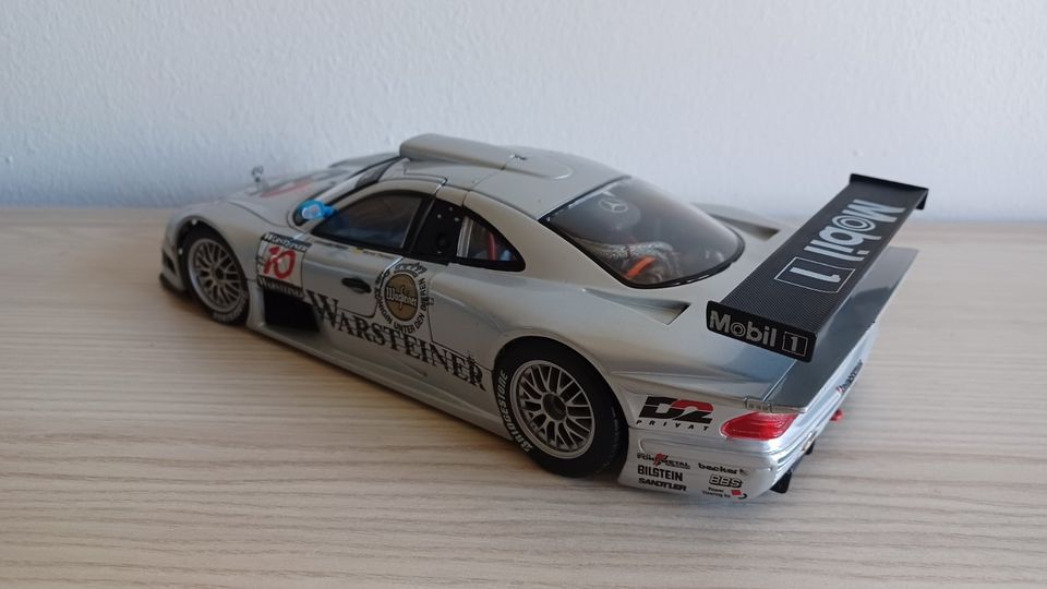 Maisto Mercedes Benz CLK GTR Rennwagen Modellauto 1:18 Sammlung in Naila