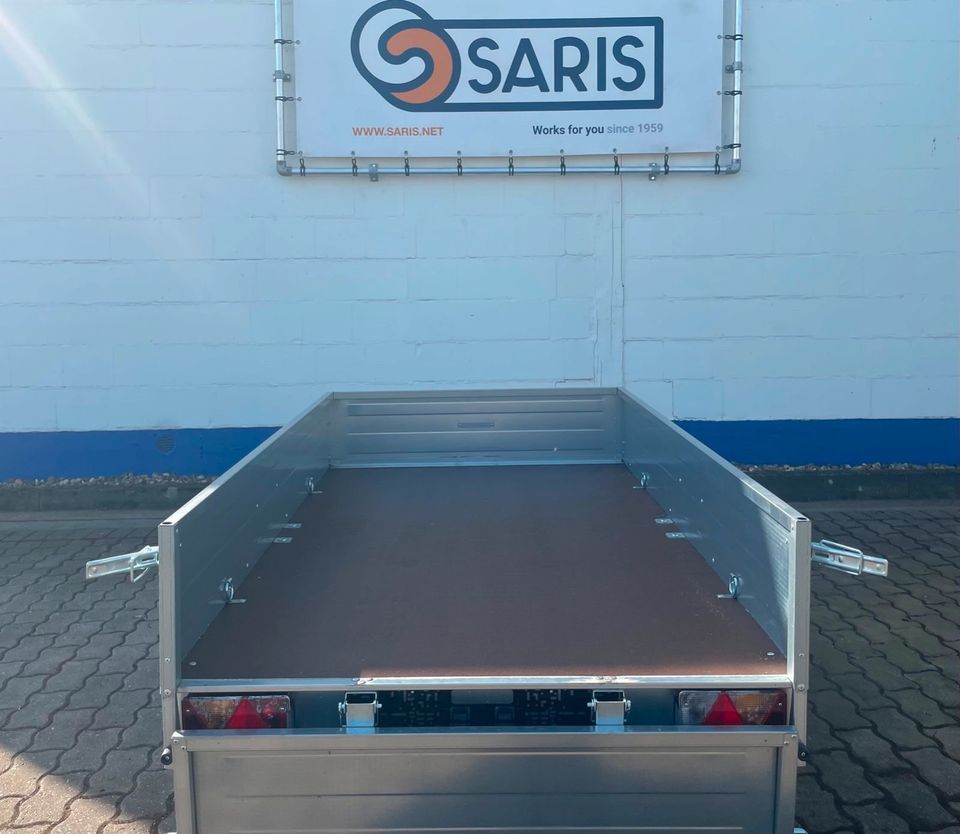 Saris King 75 kippbar 750 kg Kastenanhänger vorrätig in Straelen