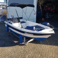 Motorboot Family 420 L mit Honda BF15 - gebraucht Niedersachsen - Ihlow Vorschau