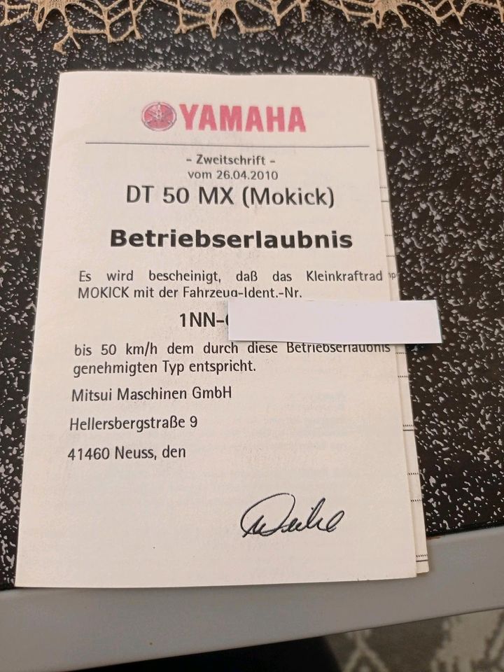 ❤️ Liebhaberstück ❤️ Yamaha DT50 MX 1NN in Gelsenkirchen