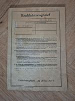 KFZ Brief Alt BMW 700 1965 32 PS Nordrhein-Westfalen - Gütersloh Vorschau