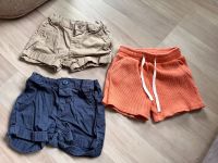 Kurze Hosen 74 Baby Sommer Frühling orange blau beige Bayern - Augsburg Vorschau