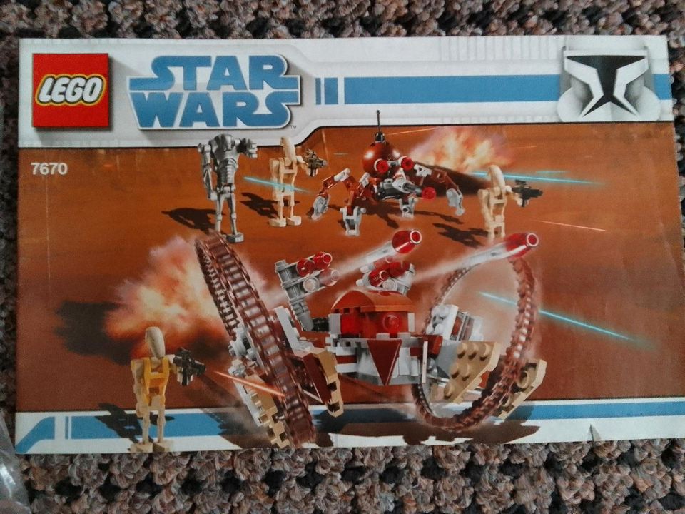 LEGO StarWars 7670 Halifire / Spider Droid (2008) VOLLSTÄNDIG in Berlin