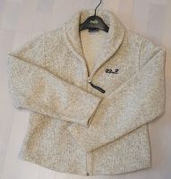 Strickfleece Jacke, Blazer, Jack Wolfskin, Gr. 40, beige West - Unterliederbach Vorschau