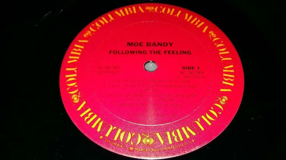 Moe Bandy ‎Vinyl Album – Following The Feeling – US 1980 VG+ in Köln