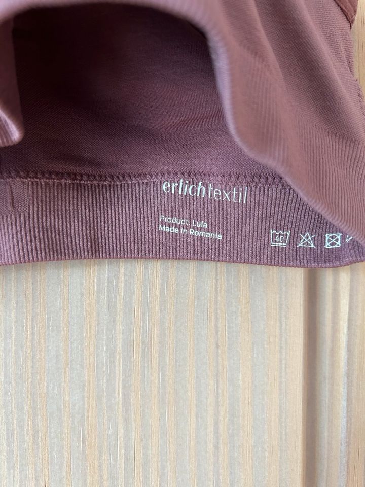 Erlich Textil Sport Bra Sportoberteil Top Rosa Größe S in Fuchstal