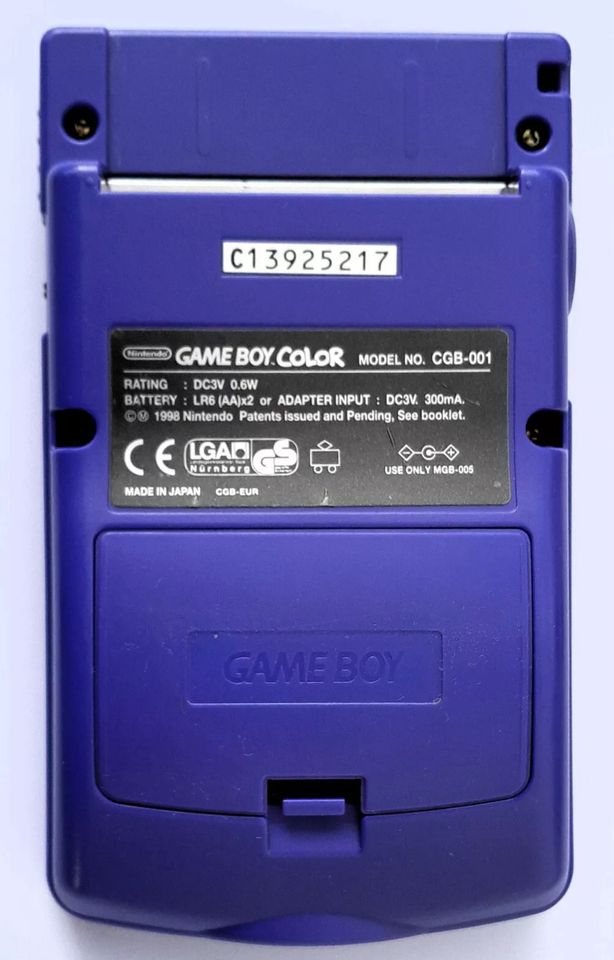 Gameboy Color Nintendo mit Spielen in Voerde (Niederrhein)