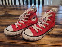 Converse All Star Kinder Schuhe rot 29 Chucks wenig getragen! Sachsen-Anhalt - Halle Vorschau