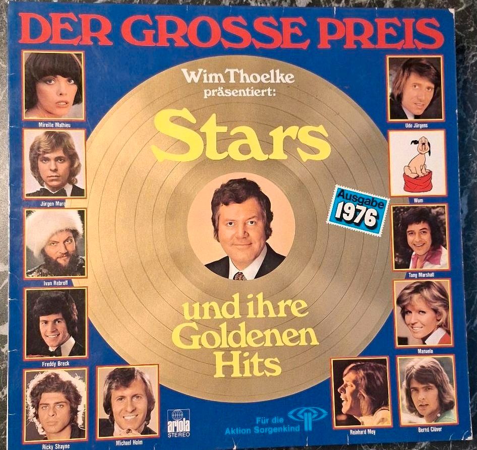 Schallplatten 8 Stück Schlager 1970 bis 1980 in Hebertsfelden