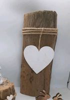 Holz deko Dekoration Geschenk Frühling Ostern Hase Herz Niedersachsen - Bruchhausen-Vilsen Vorschau