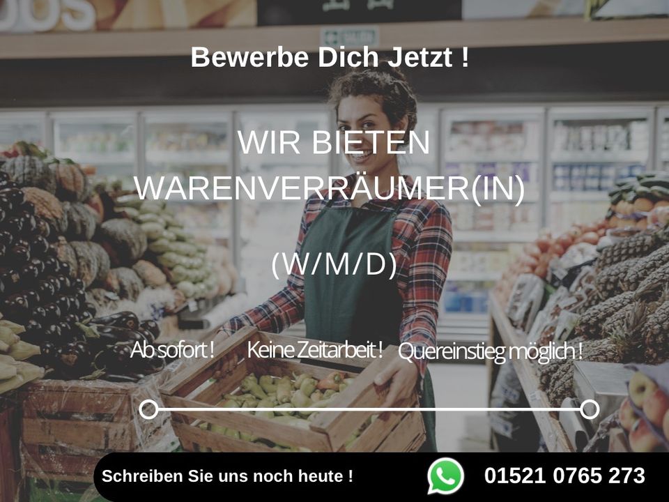 Warenverräumer/in gesucht (m/w/d) in Berlin