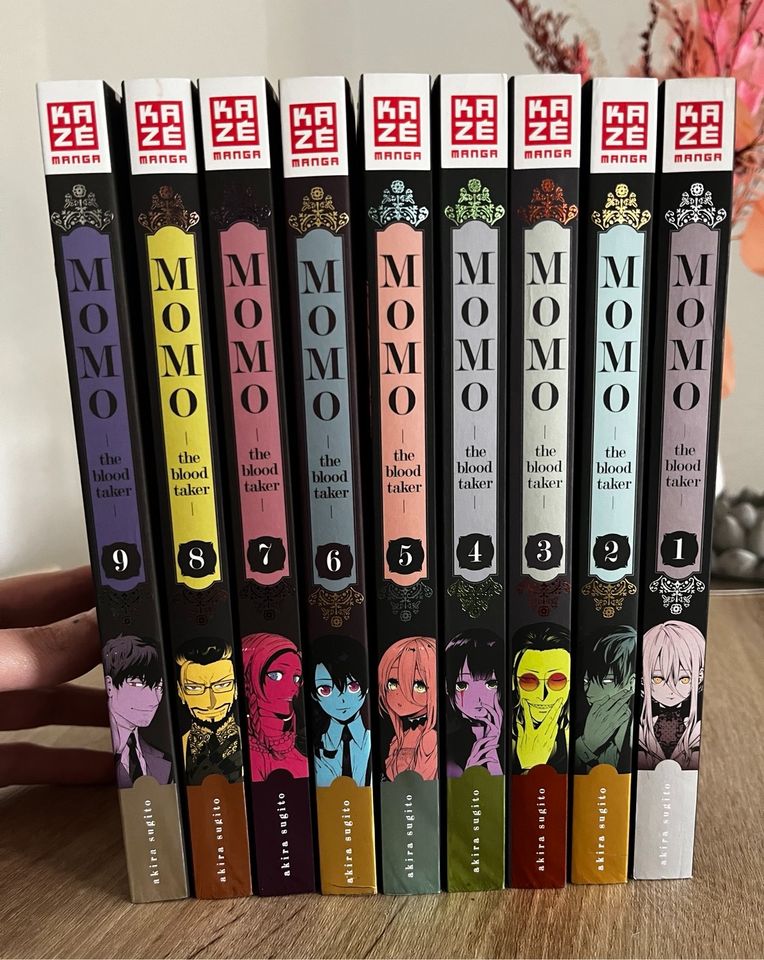 MoMo -the blood taker- Manga von Akira Sugito Bände 1-9 in Essen