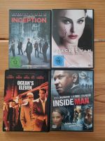 DVDs Inception, Black Swan, Inside Man, Ocean's Eleven Bayern - Sulzbach-Rosenberg Vorschau