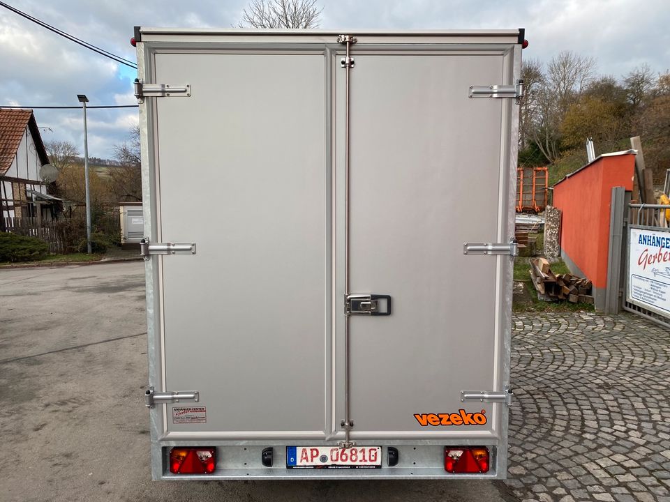 Kofferanhänger 2,7t 405x184x205cm Sandwichkoffer Neu in Kranichfeld