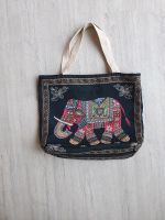 Stofftasche, boho, schwarz, pink, bunt, Elefant orientalisch Lindenthal - Köln Lövenich Vorschau