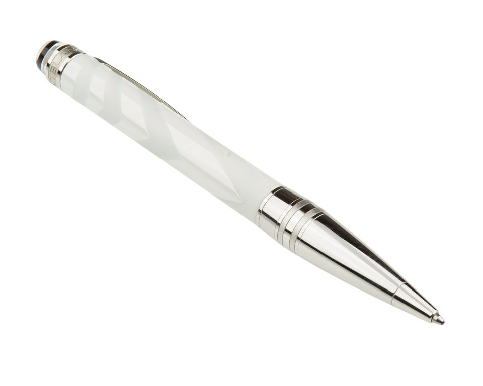 Montblanc Starwalker Ceramics Doué White Kugelschreiber Platinum in Pfarrkirchen