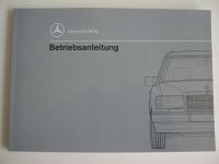 Original Mercedes Betriebsanleitung W124 400E und 500E, Neu !! Baden-Württemberg - Baden-Baden Vorschau