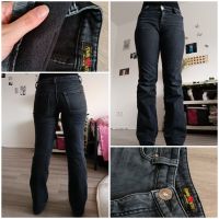 schwarze isolierte Jeans | Größe S (36) Niedersachsen - Wittmund Vorschau