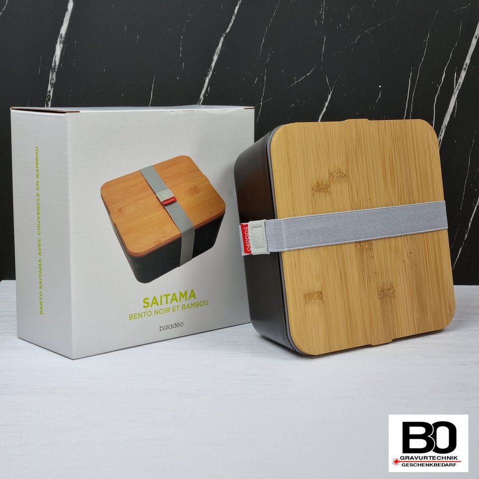 Lunch Box personalisiert - individuell graviert Brotdose Brotbox in Weichering