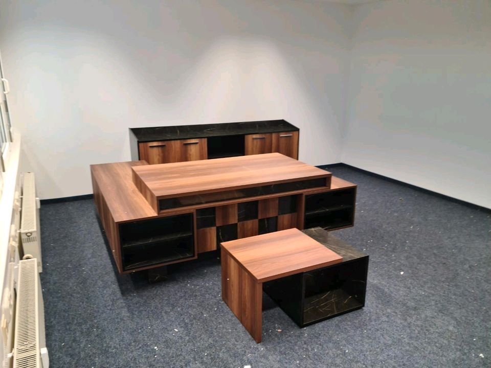 PALMIRA Büromöbel Tisch Schrank Büro Komplett Set Design Möbel in Glinde