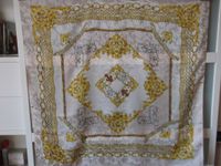 100% Seide, neuwertiger Foulard Barock-Stil 89 cm x 87 cm, Frankfurt am Main - Nordend Vorschau