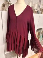 Blusenkleid Kleid Bluse Zara Burgunderrot rot 34 XS Nordrhein-Westfalen - Königswinter Vorschau