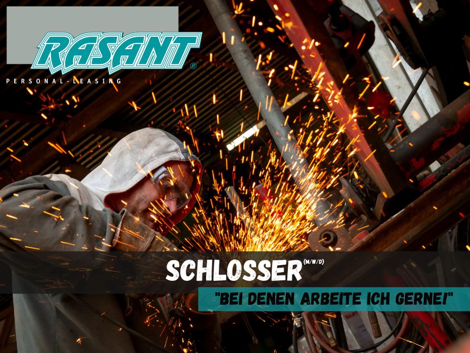 *FL* Metallbauer / Schlosser (m/w/d) in SÖRUP gesucht! ⭐ 18€ pro Stunde!⭐  Wochenende frei! in Sörup