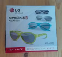 LG 3D-Brille AG-F315, 4 Brillen, Party Pack, Cinema 3D Glasses Niedersachsen - Stade Vorschau