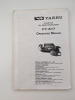 Operating Manual YAESU FT-817 / Amateurfunk Berlin - Friedenau Vorschau