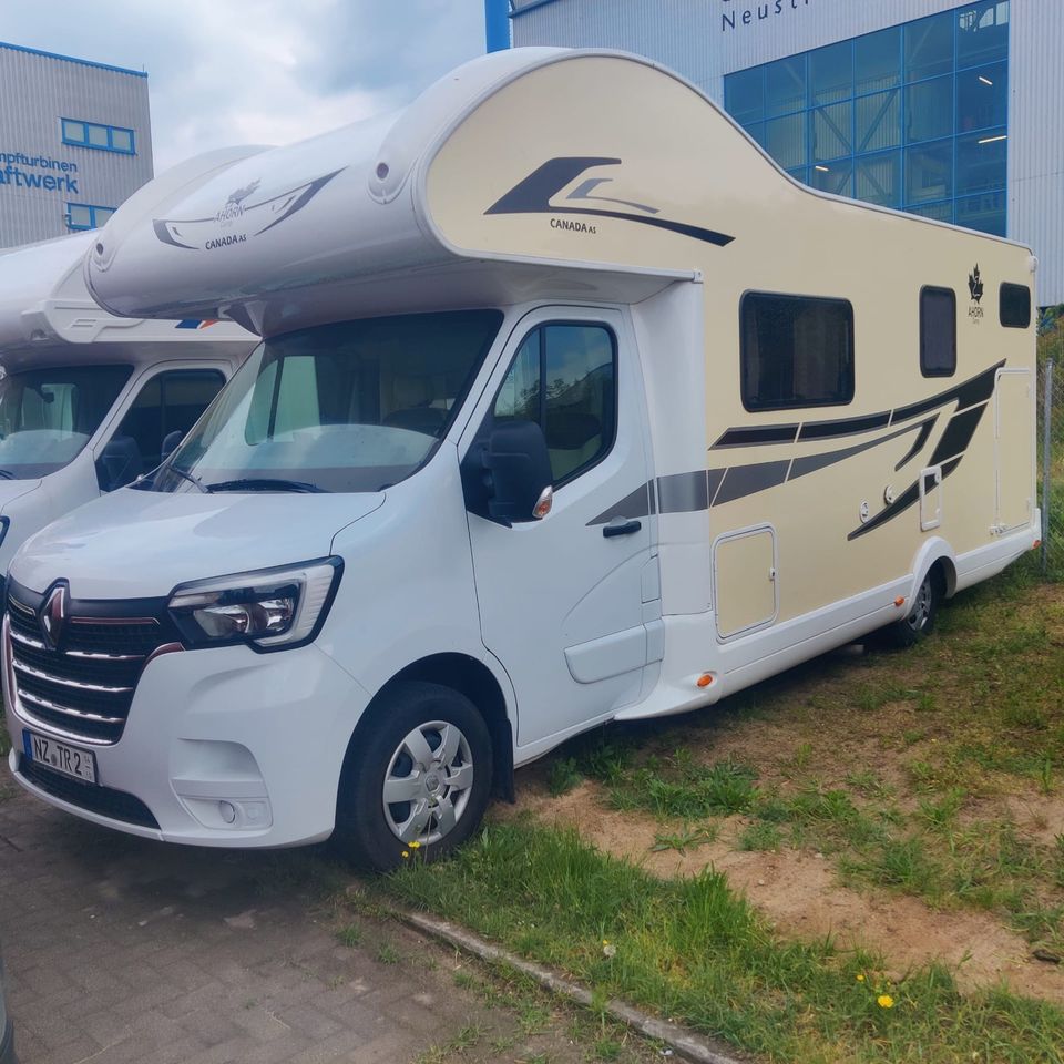 Wohnmobile mieten für bis zu 6 Personen mit Sat TV Kamera in Neustrelitz