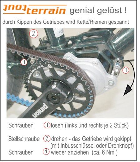 Mai 2024:  wieder in 3 RH  vorrätig⚠️ Pinion mit Rennlenker⚠️#0059 Tout Terrain Blueridge Xplore GT ⚠️ Pinion Randonneur Stahlrahmen Cinq Shift:R Road in Schnelldorf