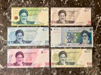 Iran, Set aus 6 verschienen Banknoten, UNC Baden-Württemberg - Mühlacker Vorschau