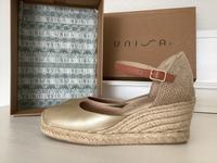 Hübsche Unisa Keilsandalen, Jute, Leder, Gr.40, nur 1x getragen Schleswig-Holstein - Hemdingen Vorschau