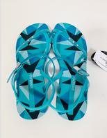 Ipanema Sandalen 39 Blau Schwarz Geometrie Neuwertig Nordrhein-Westfalen - Finnentrop Vorschau