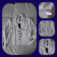 Marc Cain – Weißer Blazer mit Schößchen – Größe N6 / 44 / XL Hessen - Gießen Vorschau