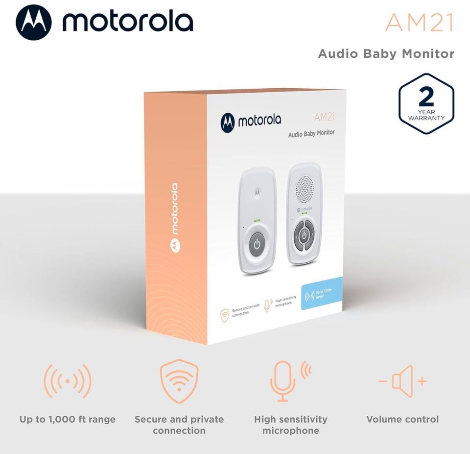 Motorola Babyphone AM21 in Steinau an der Straße