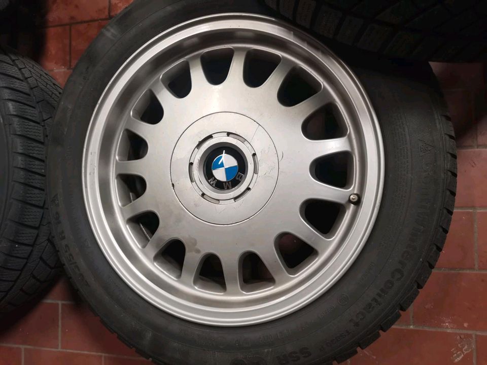 BMW Felgen Räder Styling 6 16" Conti E12 E28 E32 E34 E38 E36 E39 in Freiburg im Breisgau