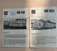 Modelleisenbahn Spur TT Beipackzettel Pankow - Weissensee Vorschau