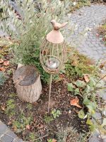 Gartenstecker /Vogel + Tränke o. Teelichteinsatz Niedersachsen - Wallenhorst Vorschau