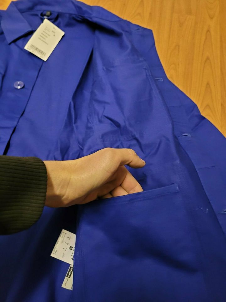Neu Arbeitskleidung Arbeitsjacke Jacke Pionier blau XS - 3XL in Mörfelden-Walldorf