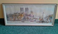 Bild 56 x 26 cm, Ellis Silas: Themse mit Westminster Abbey Bayern - Bad Reichenhall Vorschau