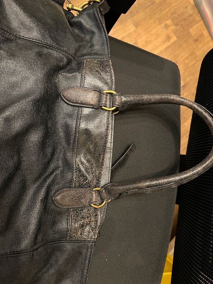 Liebeskind Handtasche grau/ braun, groß in Habichtswald