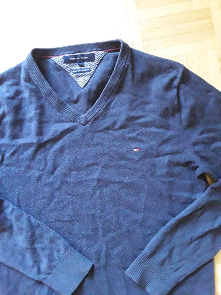 Tommy Hilfiger Pulli blau S in Ibbenbüren