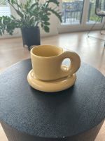 Northern Living Tasse Kaffeebecher Untertasse beige braun neu Hamburg-Mitte - Hamburg Altstadt Vorschau