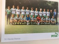 Werder Bremen Mannschaftsfoto 80er Hessen - Lorsch Vorschau