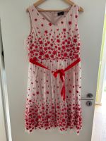 Schickes festliches  Kleid nude rot Gr.44 Nordrhein-Westfalen - Lüdenscheid Vorschau