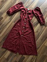 Asos Maxikleid langarm mit Knopfleiste xxs / xs Nordrhein-Westfalen - Lage Vorschau