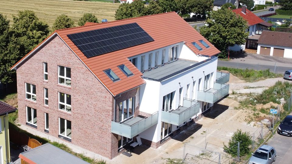 Neubauwohnung 3-Zimmer mit Balkon am Wiehengebirge in Lübbecke 