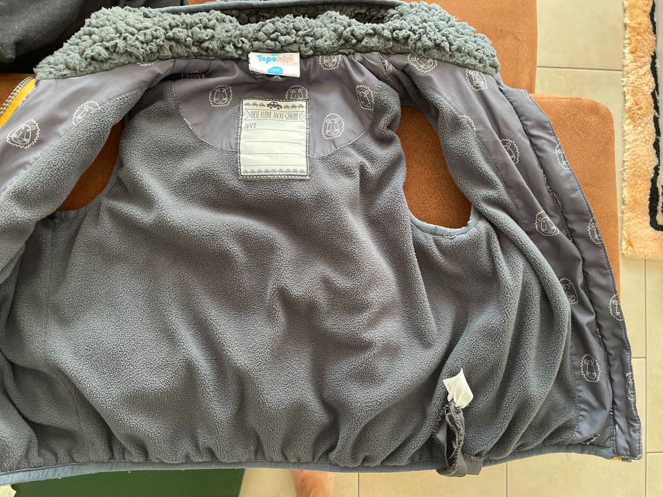 Tolles Set für das Frühjahr Pullover und Weste Gr. 92/98 in Ried