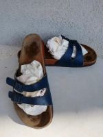 Birkenstock Sandalen blau Gr. 37 echtes Leder! Bayern - Hersbruck Vorschau